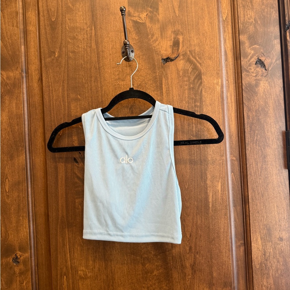 ALO Yoga Kids Sky Blue Tank Top